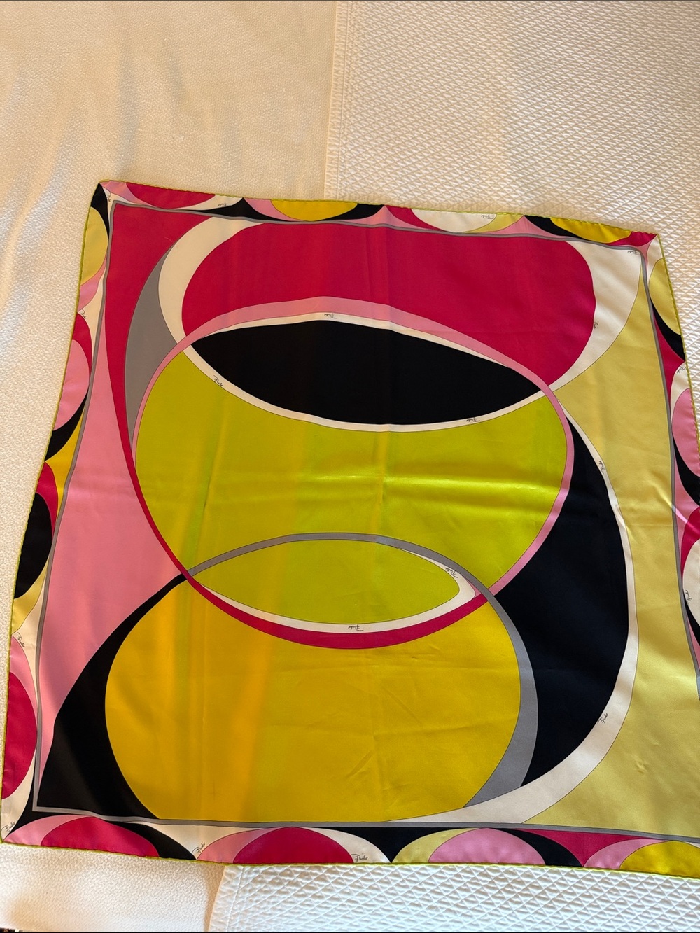Emilio Pucci Silk Square Scarf